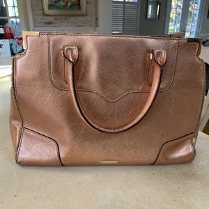 Rebecca Minkoff Rose Gold handbag